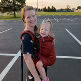 Rusty Red Toddler DidyFix by Didymos Didymos at Little Zen One