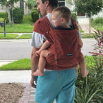 Rusty Red DidyKlick 4u Half Buckle by Didymos Didymos at Little Zen One