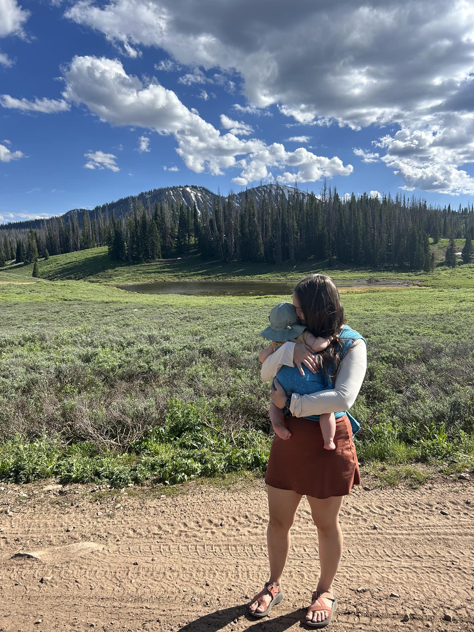 Mystic Petrol 1975 Woven Wrap by Didymos Didymos at Little Zen One