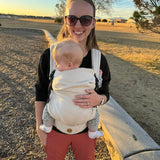 Linen LennyLight Baby Carrier by LennyLamb LennyLamb at Little Zen One