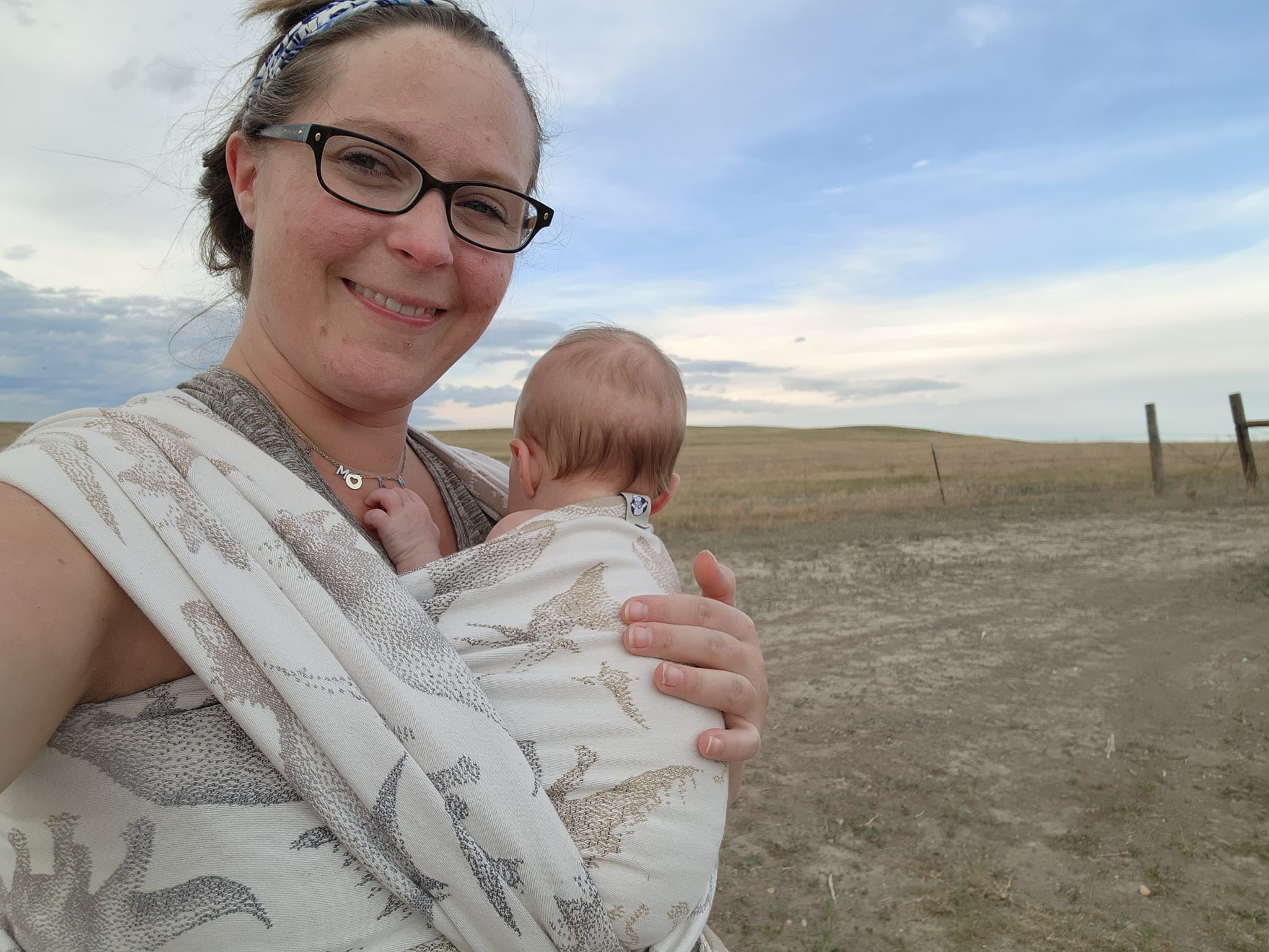 Jurassic Park Ice Desert Woven Wrap by LennyLamb LennyLamb at Little Zen One