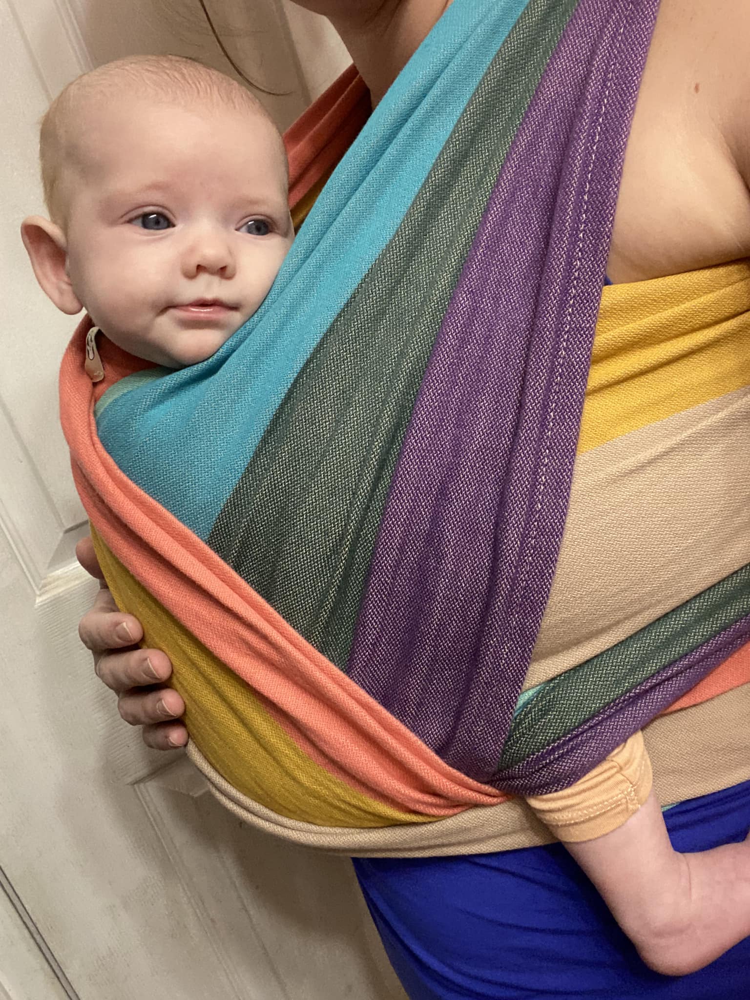 Pastels Woven Wrap by LennyLamb LennyLamb at Little Zen One