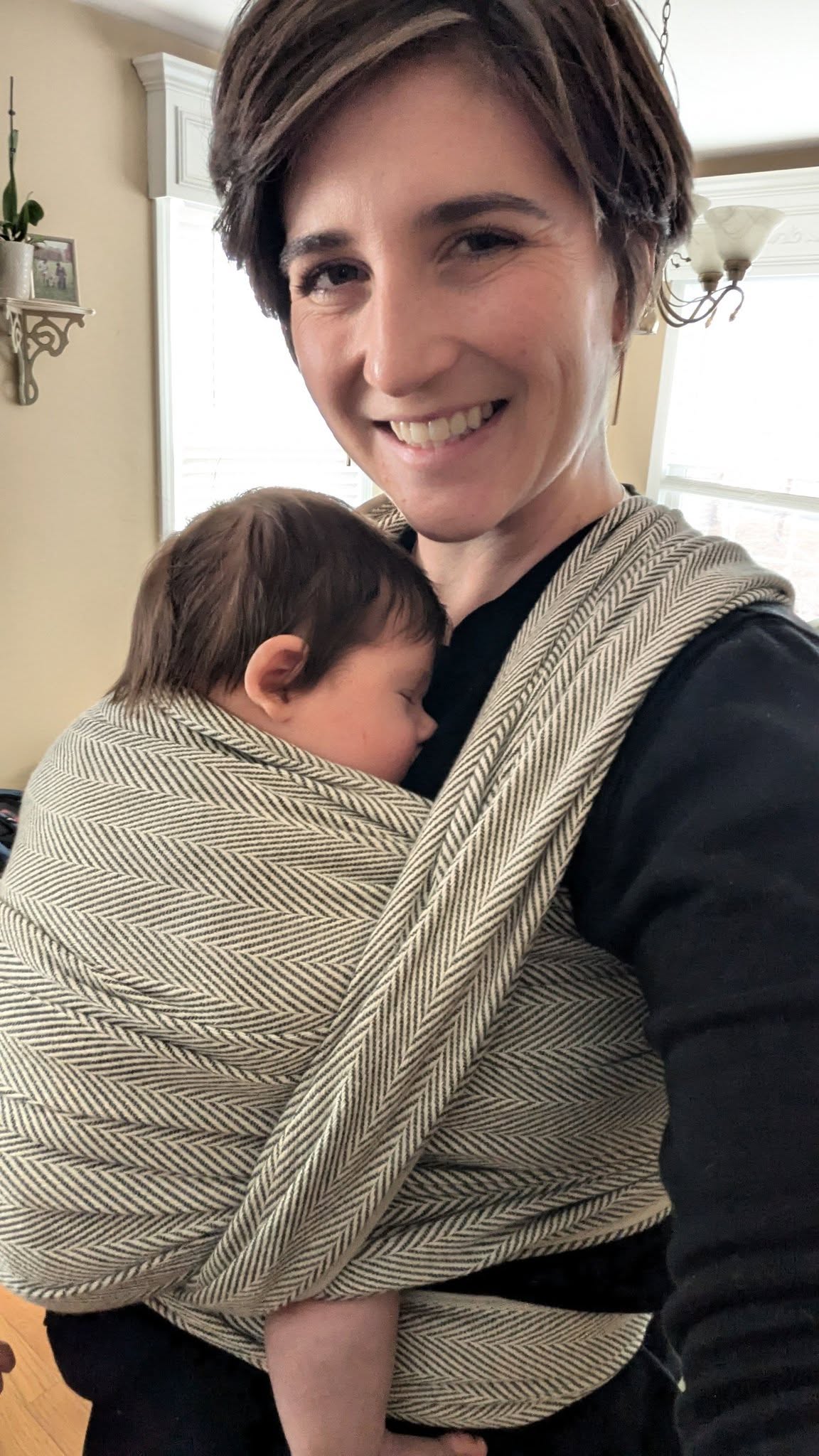 Lisca Grigio Woven Wrap by Didymos Didymos at Little Zen One