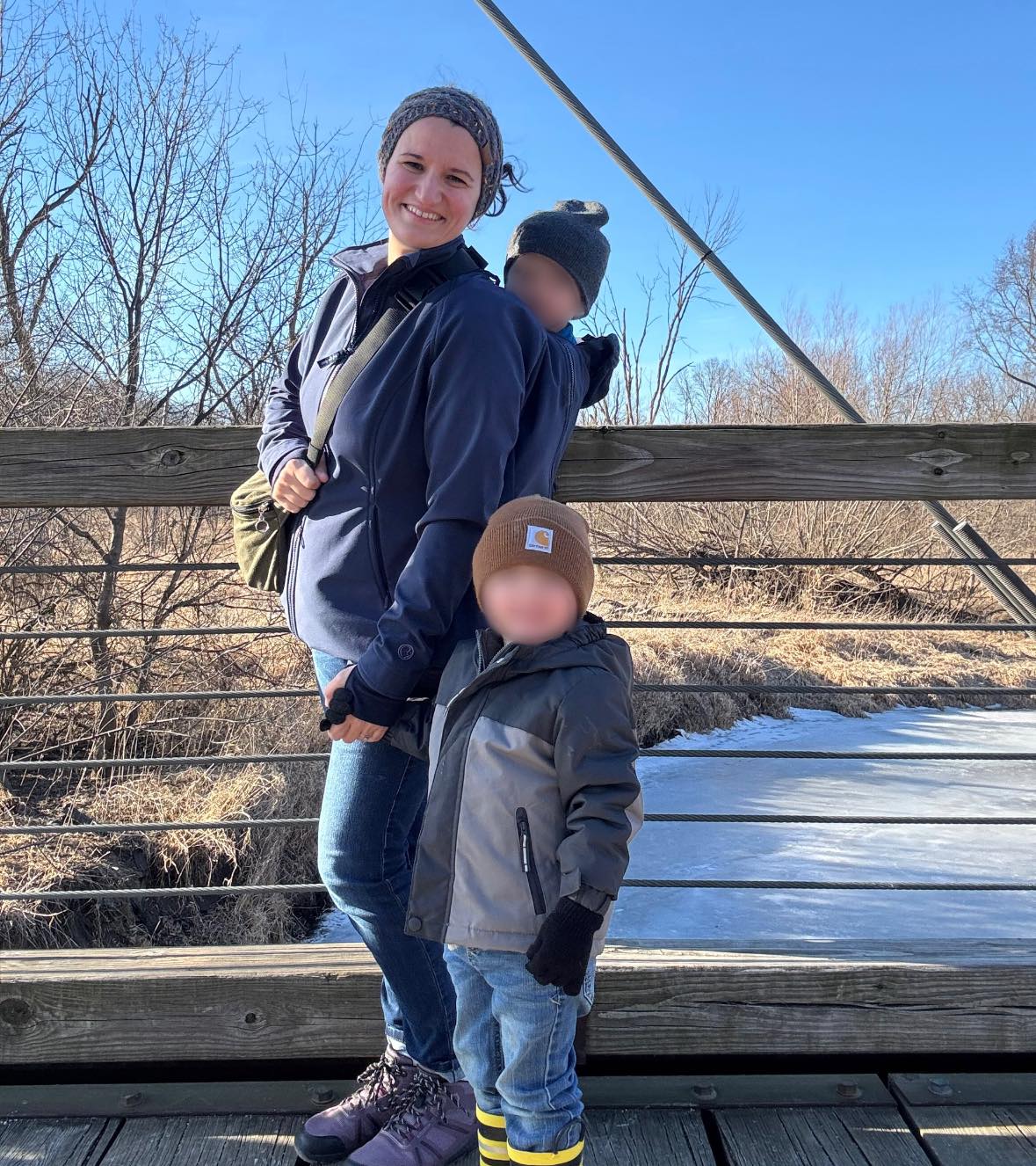 Mamalila Allrounder Navy Softshell Maternity and Babywearing Jacket Mamalila at Little Zen One