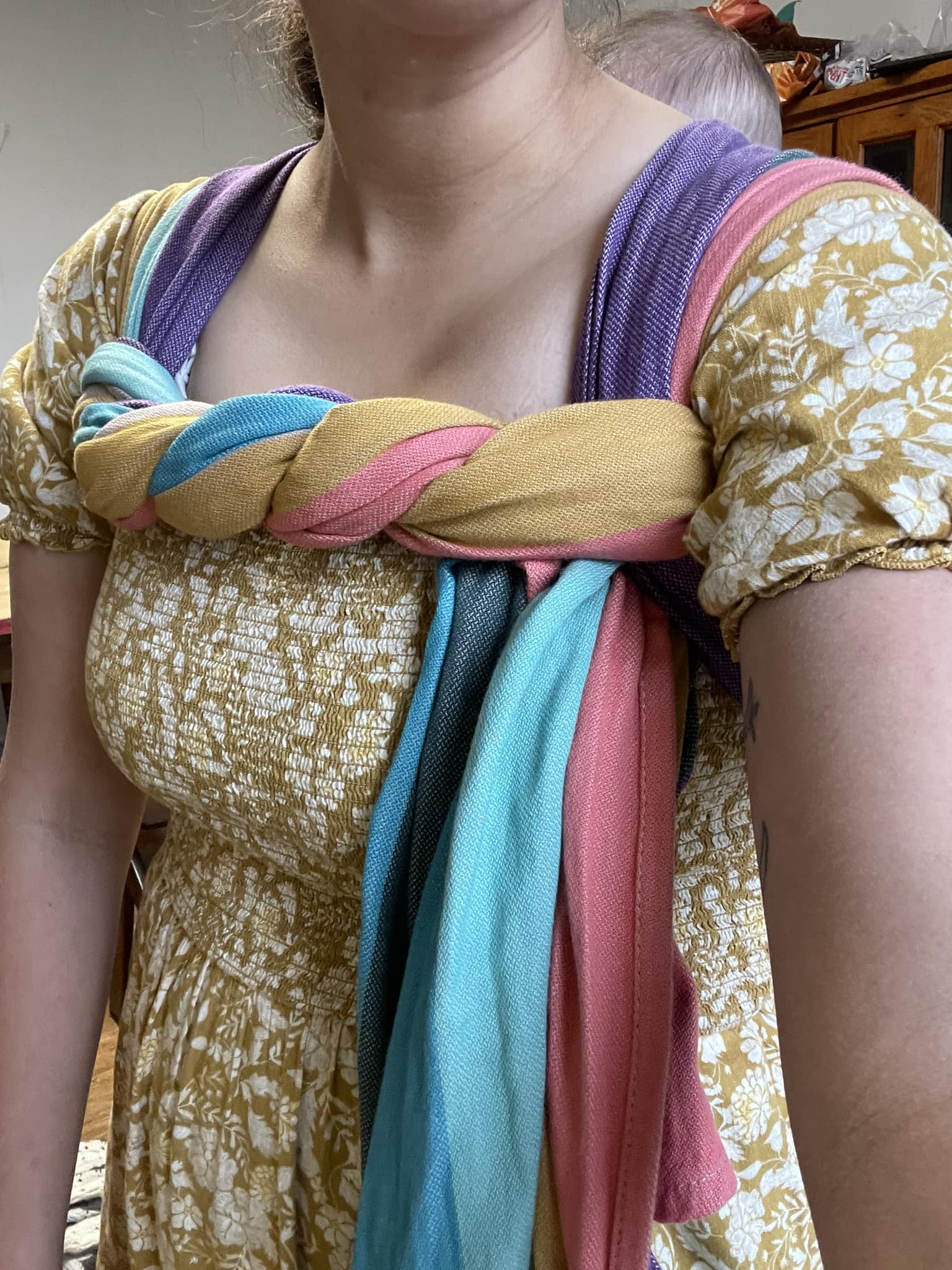 Pastels Woven Wrap by LennyLamb LennyLamb at Little Zen One