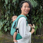 Ombre Green LennyLight Baby Carrier by LennyLamb LennyLamb at Little Zen One