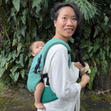 Ombre Green LennyLight Baby Carrier by LennyLamb LennyLamb at Little Zen One