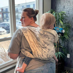 Jurassic Park Ice Desert Woven Wrap by LennyLamb LennyLamb at Little Zen One