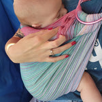 Candy Clouds Ring Sling by Girasol Girasol at Little Zen One