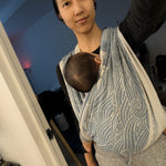 Okinami Kaio Woven Wrap by Oscha Oscha at Little Zen One