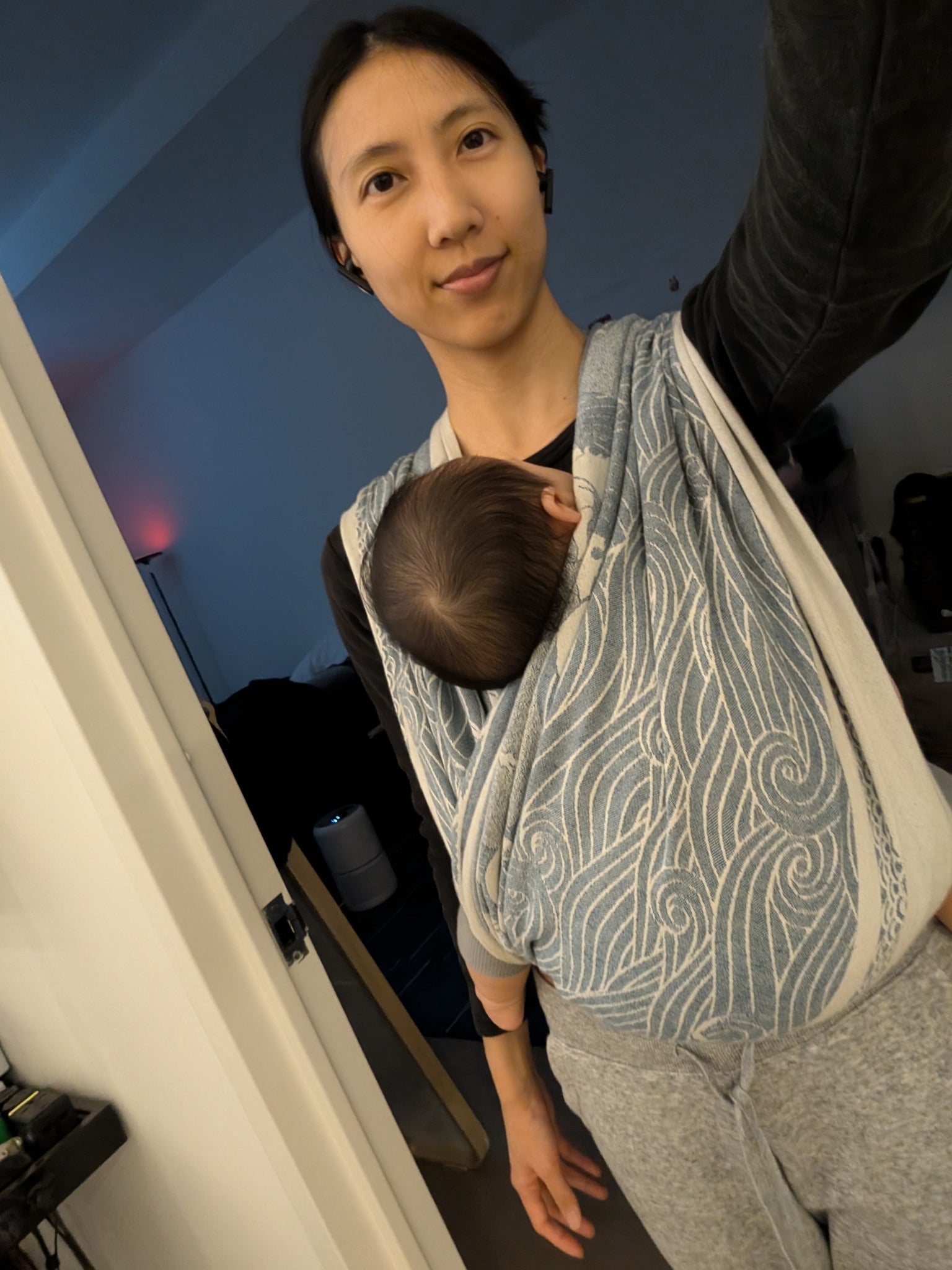 Okinami Kaio Woven Wrap by Oscha Oscha at Little Zen One