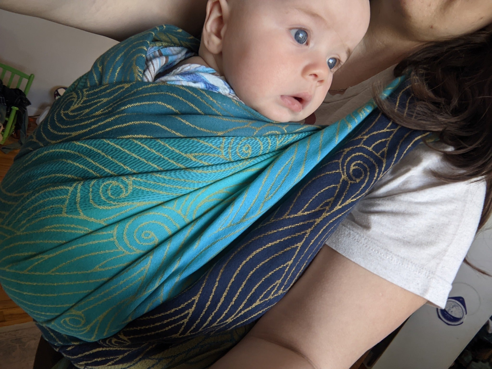 Rei Alta Woven Wrap by Oscha Oscha at Little Zen One