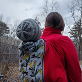 Angel Wings Red Babywearing Softshell Jacket Angel Wings at Little Zen One