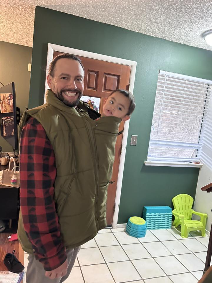 Mamalila Stockholm Khaki Unisex Babywearing Vest Mamalila at Little Zen One