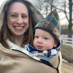 Babywearing Hoodie Jurassic Park Ice Desert by LennyLamb LennyLamb at Little Zen One