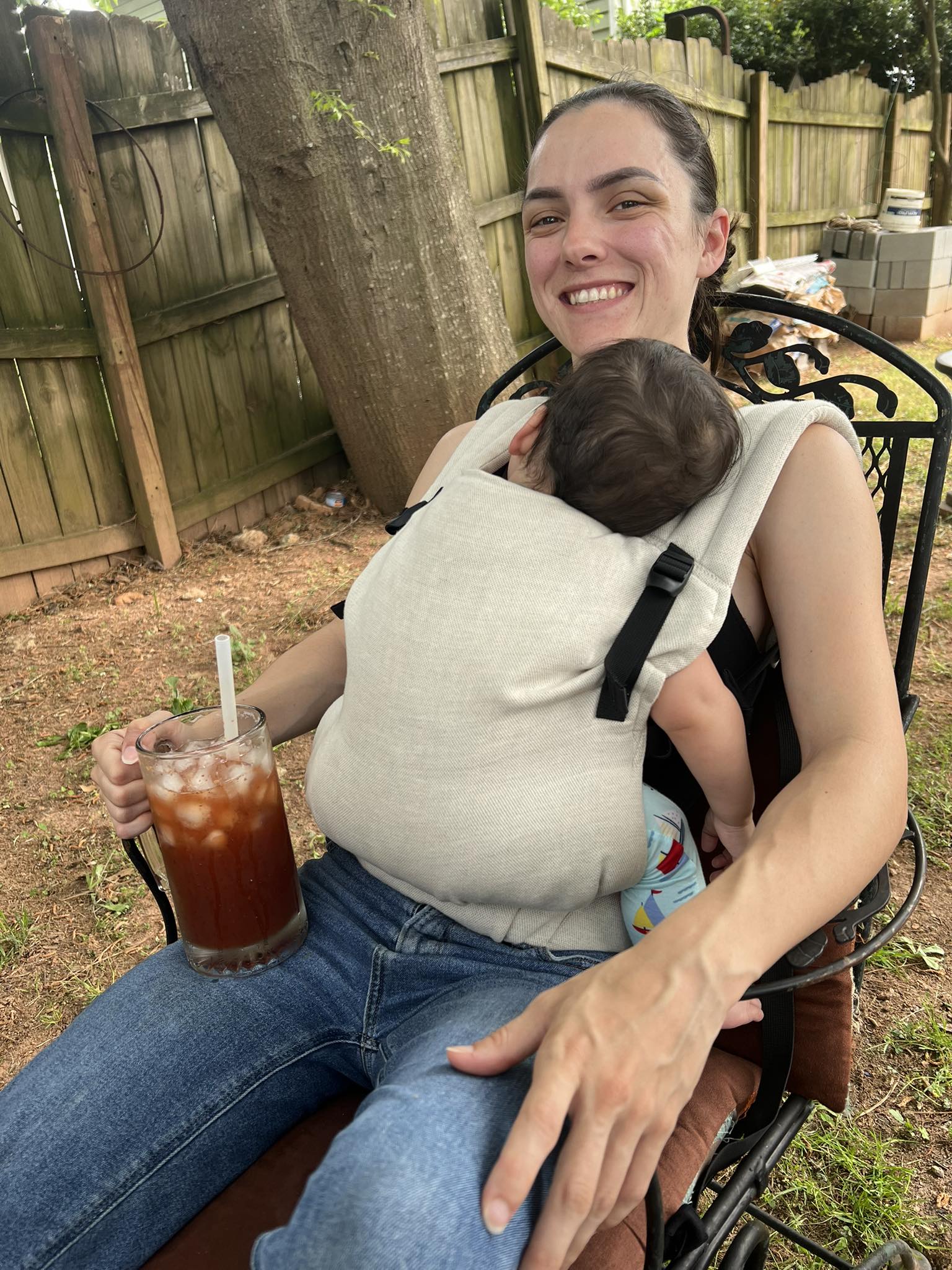 Linen LennyLight Baby Carrier by LennyLamb LennyLamb at Little Zen One