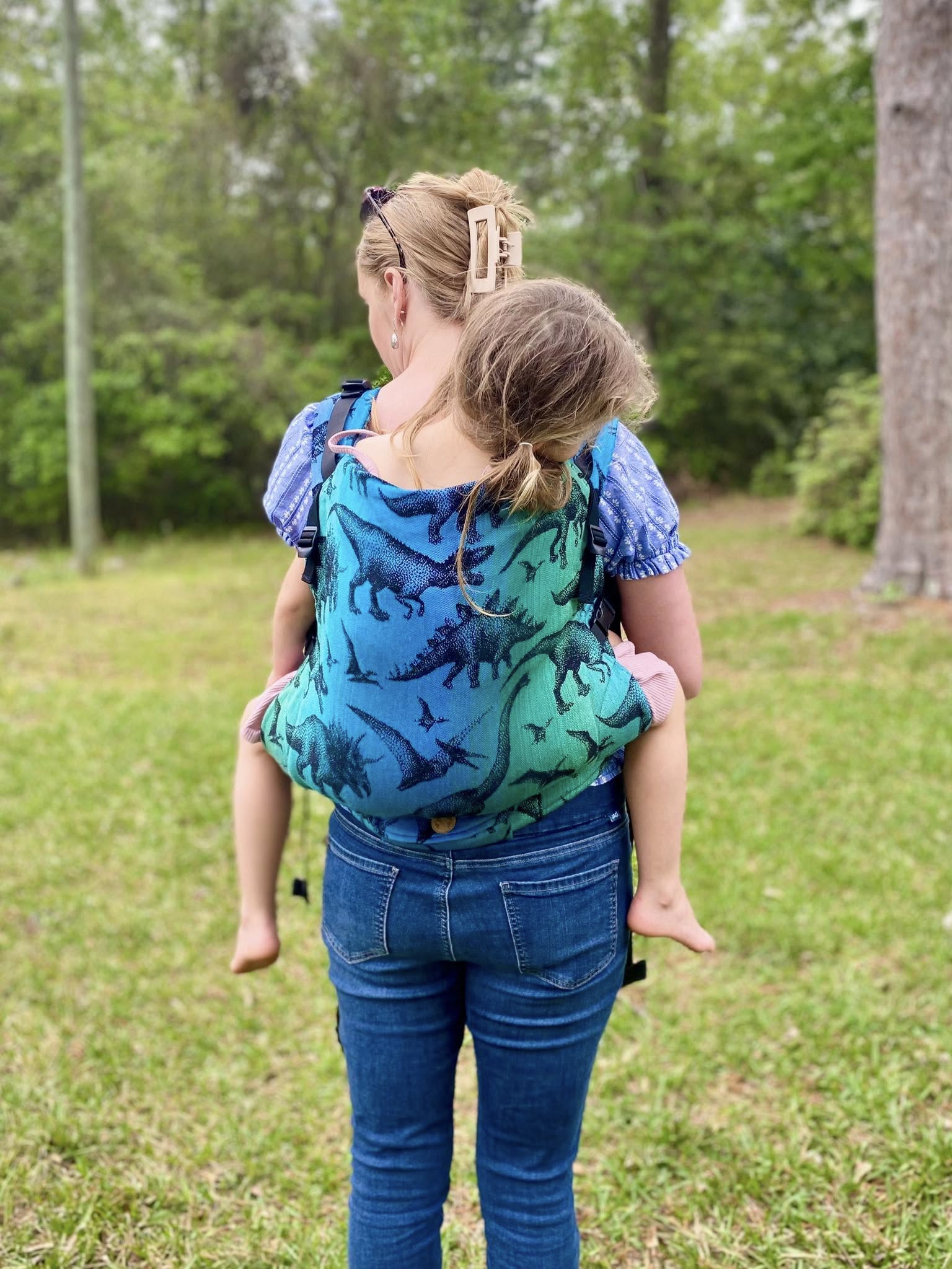 Jurassic Park LennyPreschool Carrier by LennyLamb LennyLamb at Little Zen One