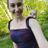 Wild Wine Bouquet Woven Wrap by LennyLamb LennyLamb at Little Zen One