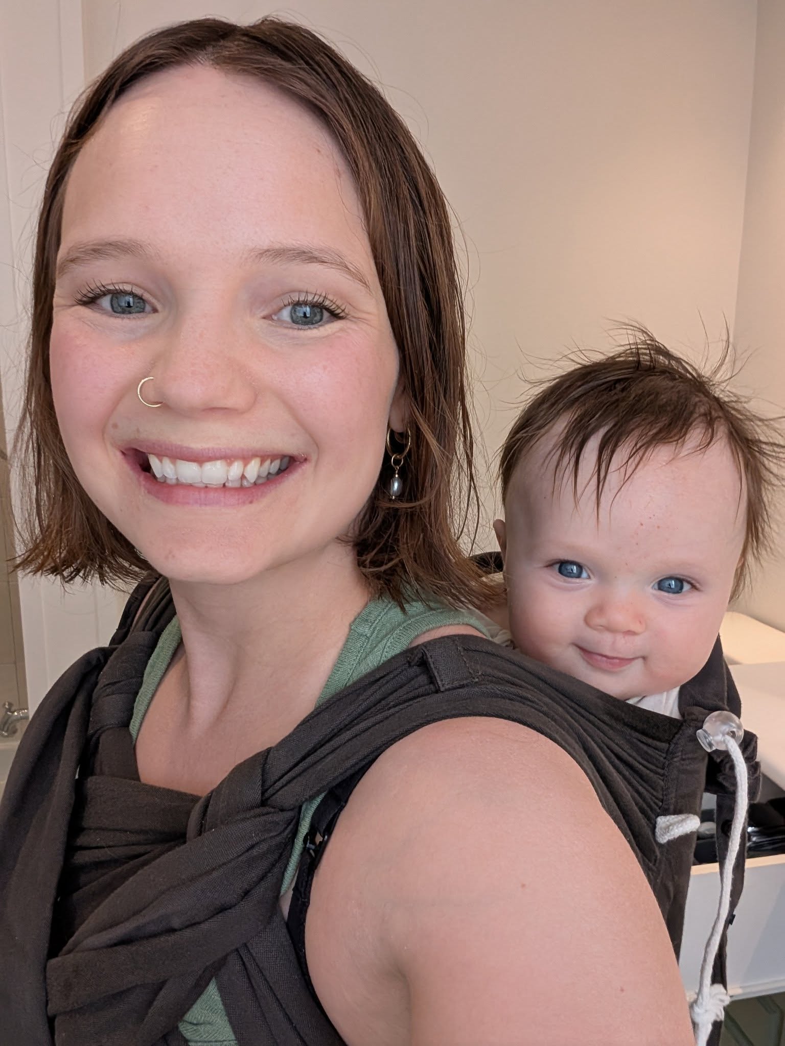 Mocca DidyKlick 4u Half Buckle by Didymos Didymos at Little Zen One