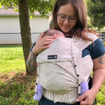 Magic Forest Almond DidyKlick 4u Half Buckle by Didymos Didymos at Little Zen One