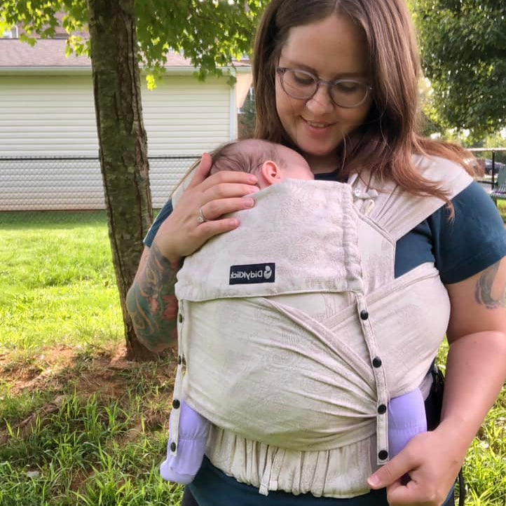 Didymos Half Buckle DidyKlick 4u Magic Forest Almond Elizabeth Holzschuh