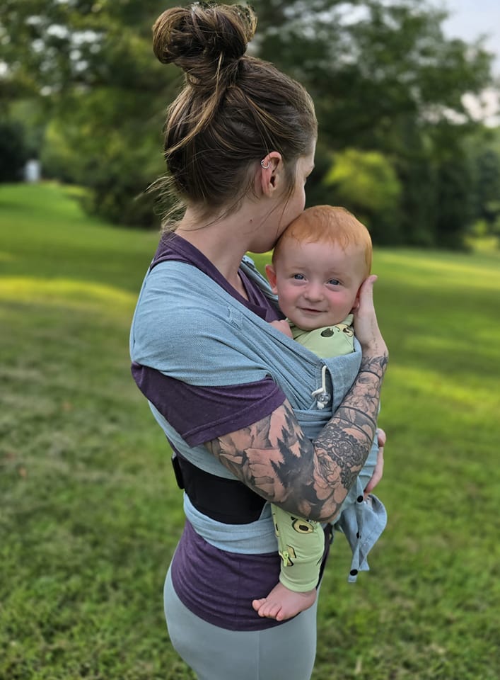 Ocean DidyKlick 4u Half Buckle by Didymos Didymos at Little Zen One