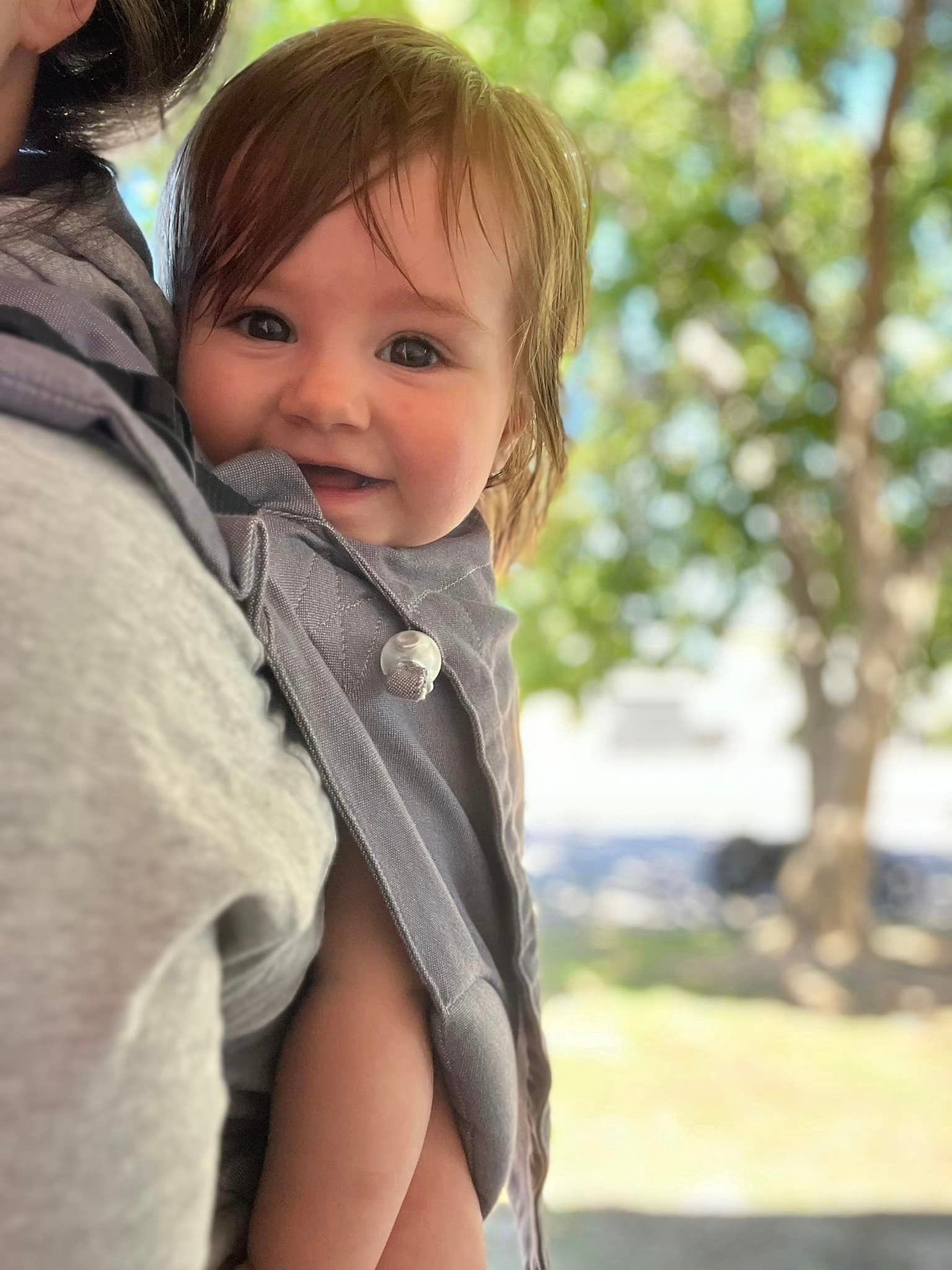 Graphite DidyGo Onbuhimo by Didymos Didymos at Little Zen One