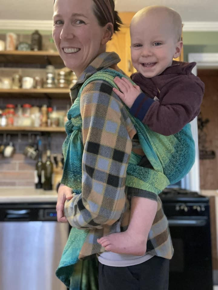 Ada Malachite Woven Wrap by Didymos Didymos at Little Zen One