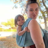 Lisca Petrol Woven Wrap by Didymos Didymos at Little Zen One