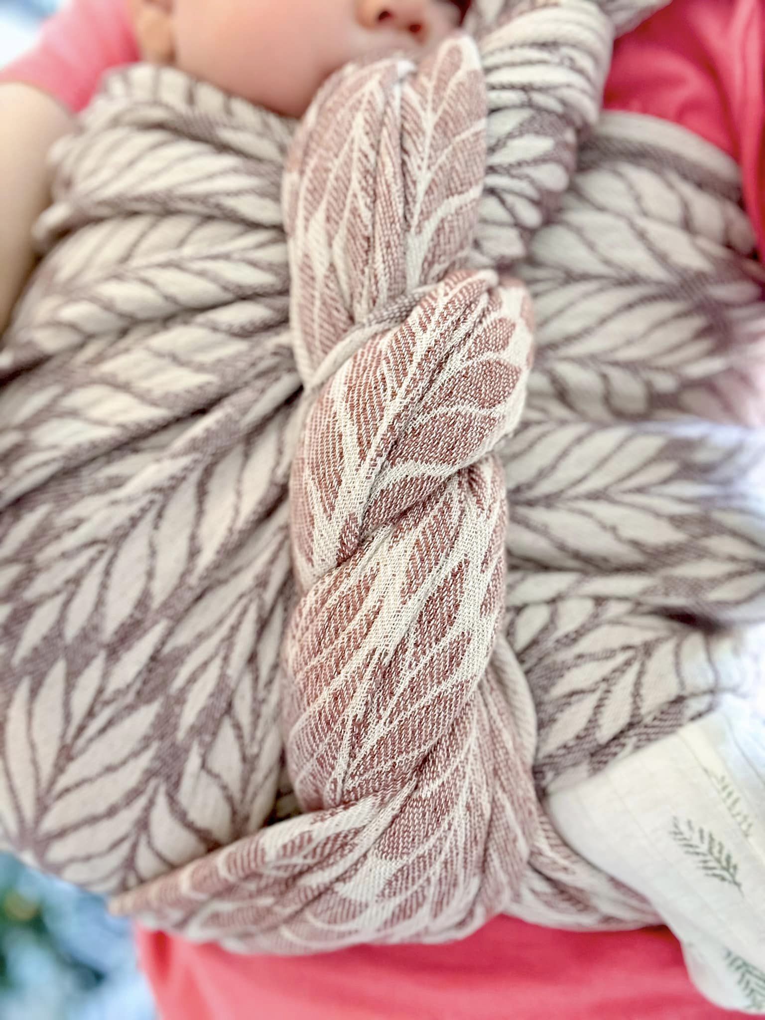 Trias Chai Cinnamon Woven Wrap by Didymos Didymos at Little Zen One