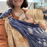 Puffins Arisaig Ring Sling by Oscha Oscha at Little Zen One