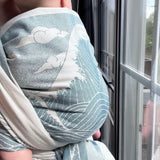 Okinami Kaio Woven Wrap by Oscha Oscha at Little Zen One