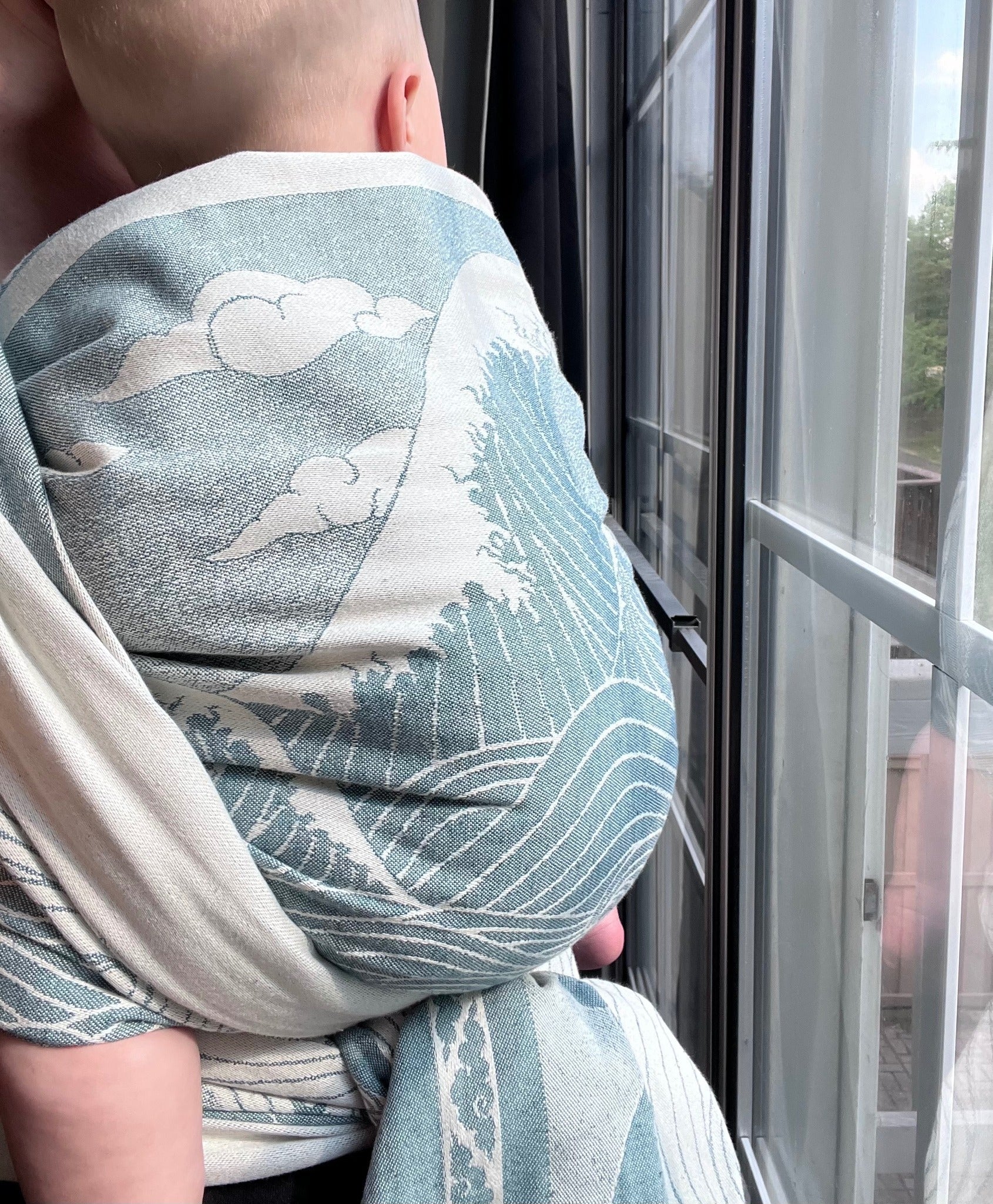 Okinami Kaio Woven Wrap by Oscha Oscha at Little Zen One