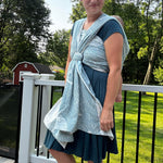 Okinami Kaio Woven Wrap by Oscha Oscha at Little Zen One