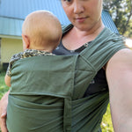 Olive Everyday Half Buckle Baby Carrier by Beachfront Baby Beachfront Baby at Little Zen One