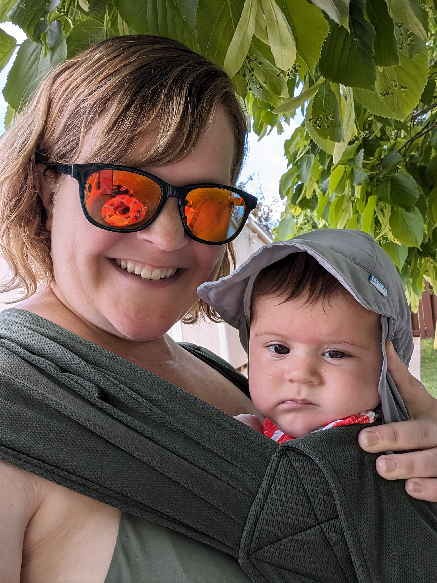 Olive Everyday Half Buckle Baby Carrier by Beachfront Baby Beachfront Baby at Little Zen One