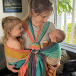 Pastels Woven Wrap by LennyLamb LennyLamb at Little Zen One