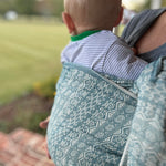 Ada Petrol Woven Wrap by Didymos Didymos at Little Zen One