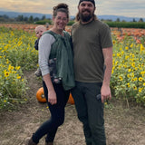 Whispering Woods linen Woven Wrap by Didymos Didymos at Little Zen One