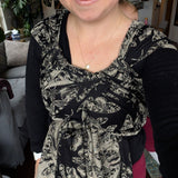 Queen of the Night Pamina Toddler Wrap-Tai Mei Tai by LennyLamb LennyLamb at Little Zen One