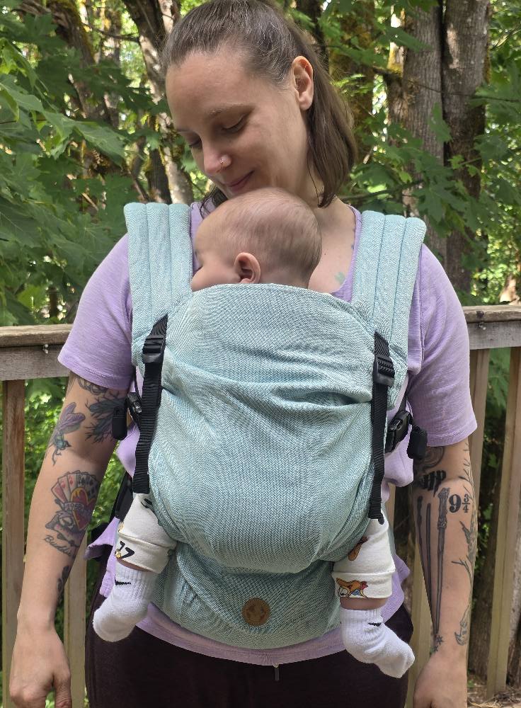 Agave LennyLight Baby Carrier by LennyLamb LennyLamb at Little Zen One