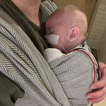 Lisca Grigio Woven Wrap by Didymos Didymos at Little Zen One