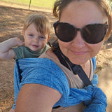 Mystic Petrol 1975 Woven Wrap by Didymos Didymos at Little Zen One