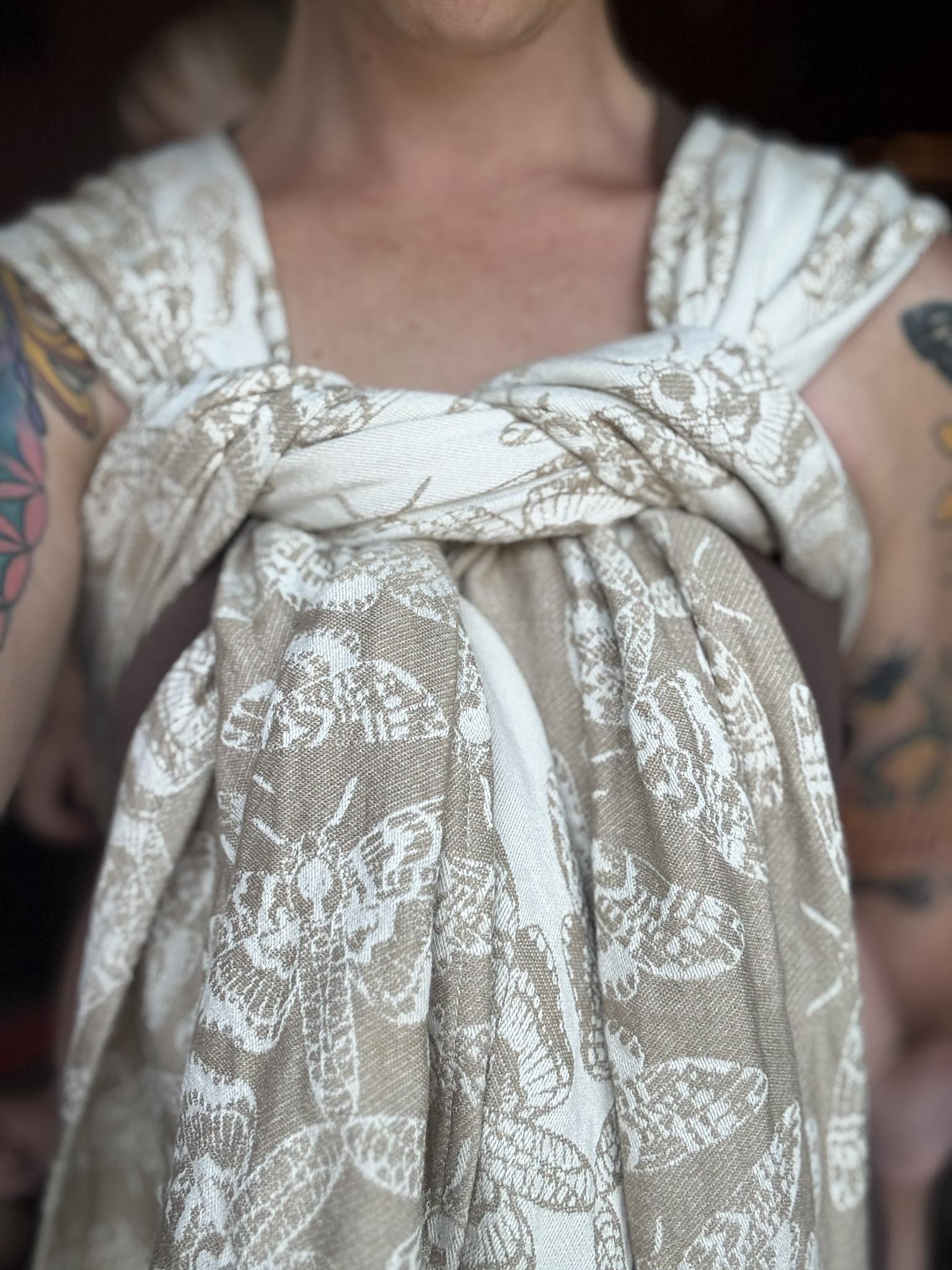 Queen of the Night Lumina Woven Wrap by LennyLamb LennyLamb at Little Zen One