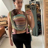 Rayos D'oro Woven Wrap by Girasol Girasol at Little Zen One