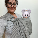 Pique Monochrome DidySling Ring Sling by Didymos Didymos at Little Zen One