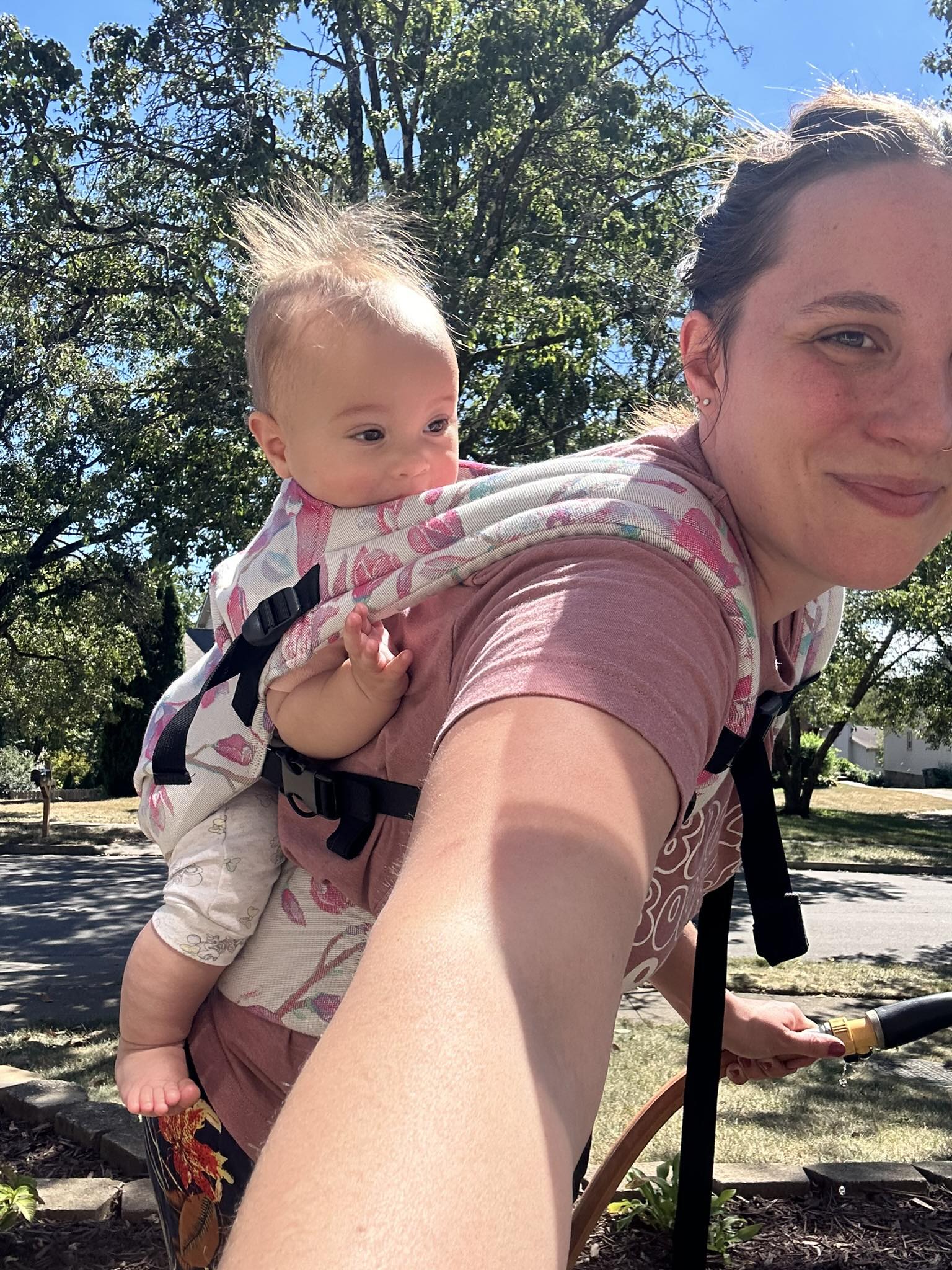 Magnolia LennyLight Baby Carrier by LennyLamb LennyLamb at Little Zen One