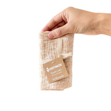 Trias Sand Muslin Washcloth by Didymos