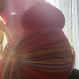 Tierra red Ring Sling by Girasol Girasol at Little Zen One