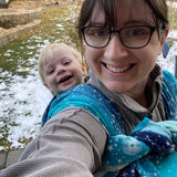 Constellation Cielo Woven Wrap by Oscha Oscha at Little Zen One